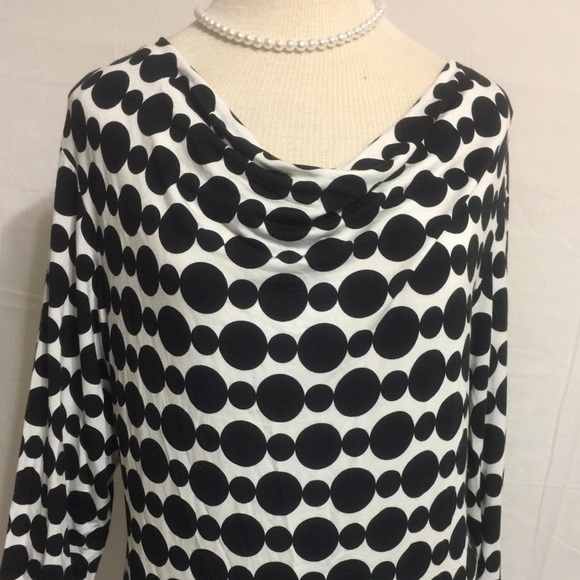 Ruby Rd. Ladies Long Sleeve boat neck top - Picture 7 of 8